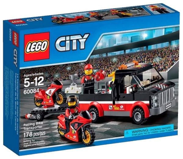 Отзывы LEGO City 60084 Перевозчик гоночных мотоциклов