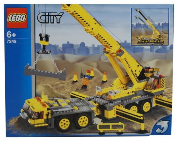 Отзывы LEGO City 7249 Строительный автокран