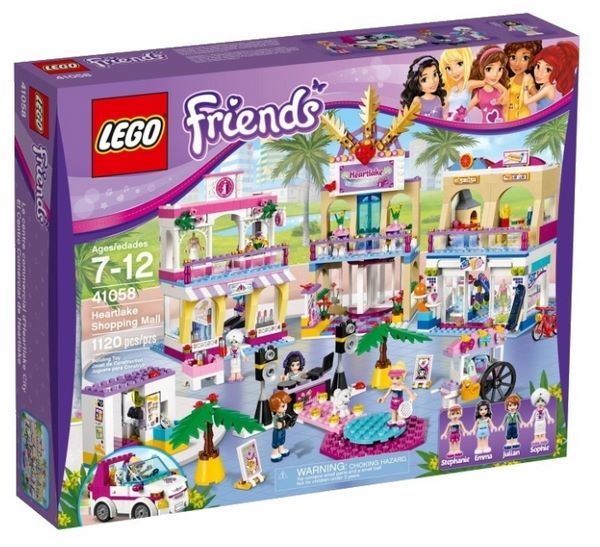 Отзывы LEGO Friends 41058 Торговый центр Хартлейк Сити