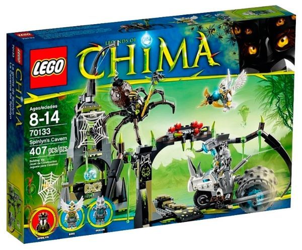 Отзывы LEGO Legends of Chima 70133 Пещера паучихи Спинлин