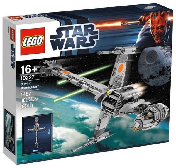 Отзывы LEGO Star Wars 10227 Истребитель B-wing