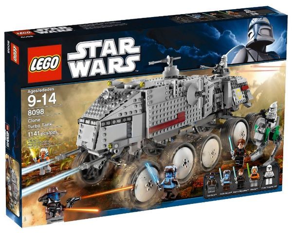 Отзывы LEGO Star Wars 8098 Турботанк клонов