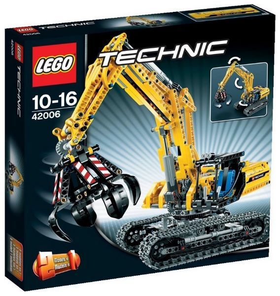 Отзывы LEGO Technic 42006 Экскаватор