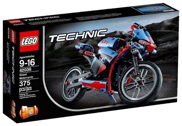 Отзывы LEGO Technic 42036 Стритбайк