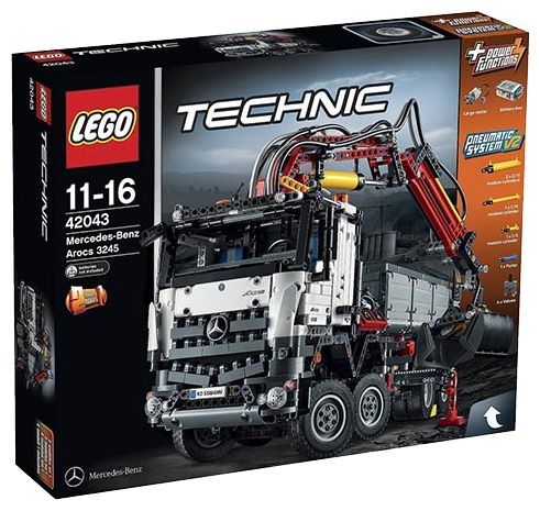 Отзывы LEGO Technic 42043 Мерседес-Бенц Арокс 3245