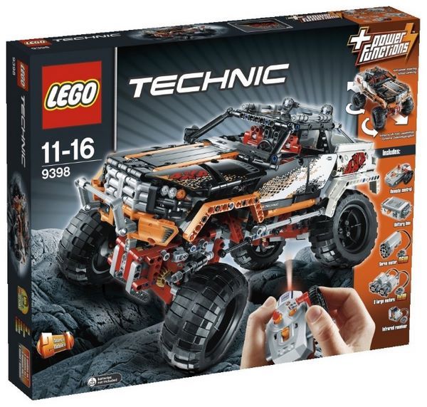 Отзывы LEGO Technic 9398 Внедорожник 4х4