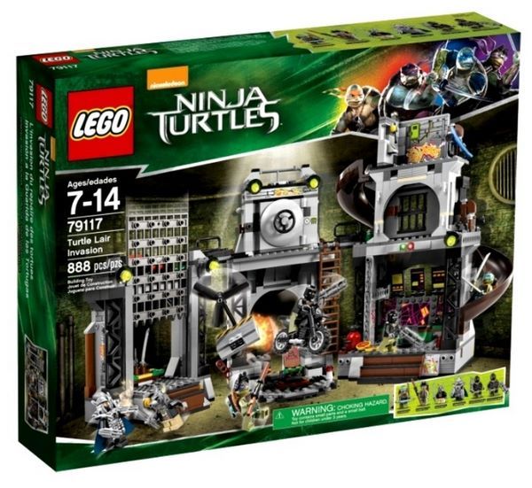 Отзывы LEGO Teenage Mutant Ninja Turtles 79117 Вторжение в логово Черепашек