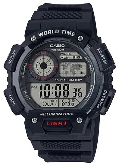 Отзывы Наручные часы CASIO AE-1400WH-1A