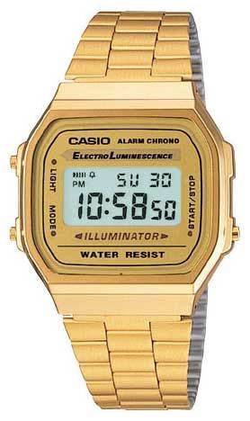 Отзывы Casio A-168WG-9